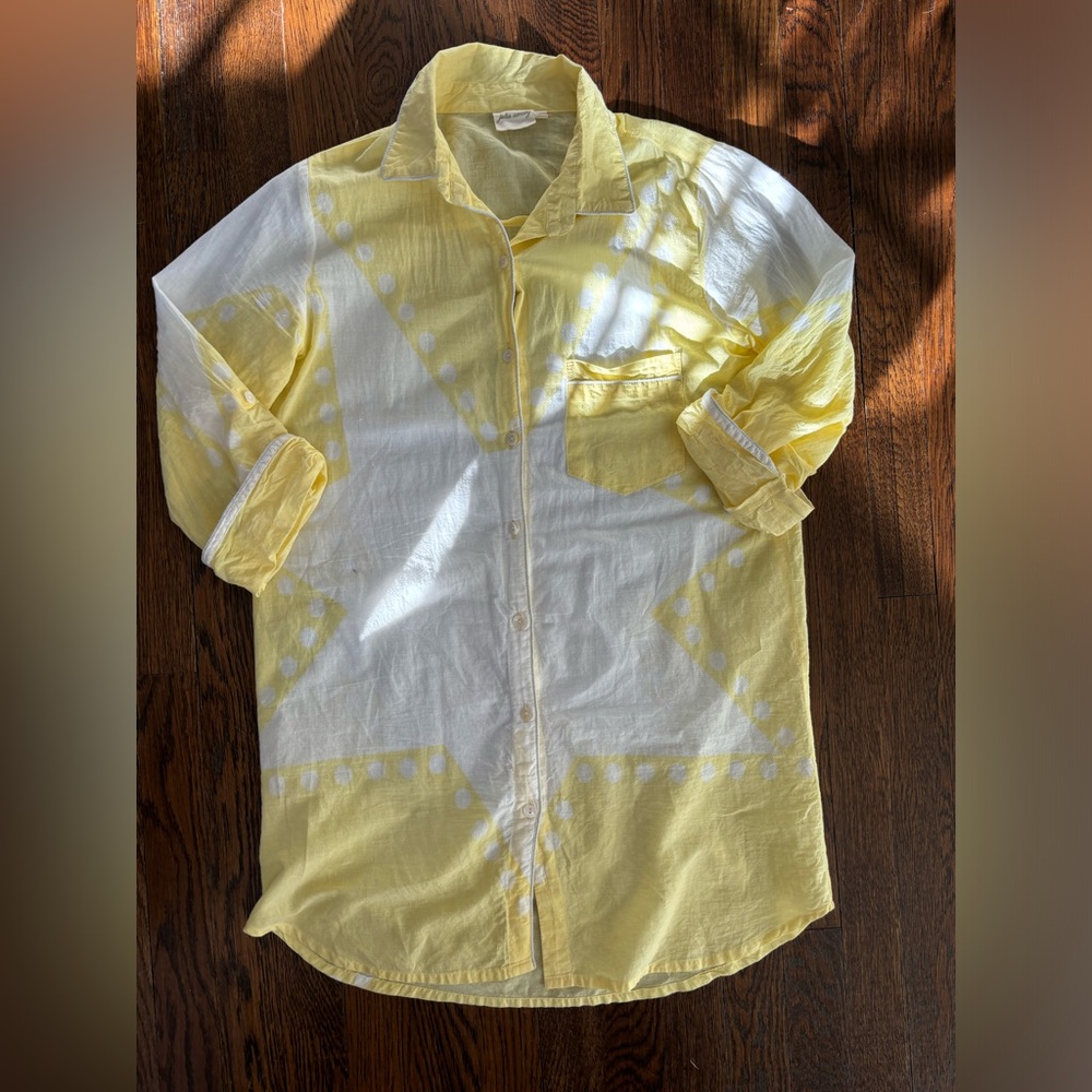 Julia Amory Husband Shirt “starry night” size Small